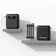 thumbnail image 1 of 10000mAh Small Power Bank,Mini Portable Charger Built In 4 Cables,USB C Input/Output With Smart LED Display, 1 of 5