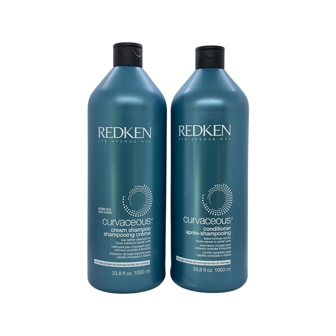 Redken Curvaceous Cream Shampoo & Conditioner 33.8 Oz Set