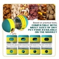 thumbnail image 3 of Bola dispensadora de golosinas ajustable BSISUERM para perros, color verde, 3 of 6