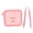 Pink, variant on BOKYAN Silicone Kids Camera Bag Cute Cartoon Blue Rabbit Decoration Shockproof Waterproof Large Capacity Carrying Case (6.3 in / 16 cm)