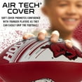 thumbnail image 5 of NCAA Arkansas Razorbacks Youth Mini Football - 8.5" Football- SPACELACE Easy Grip Texture- Perfect for Kids !, 5 of 8