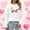 White 2, variant on BLTIBY Valentine Shirts for Women Love Heart Sweater Fashion Casual Crewneck Long Sleeve Pullover Sweatshirts Blouse Valentines the Day Tops Black L