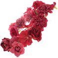 thumbnail image 1 of ADDHAT 20Ud Flores Falsas Rojas Para Adornos En Fiestas Bodas Y Ambientes Hogareños, 1 of 5