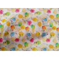 thumbnail image 4 of oneOone Cotton Cambric Light Yellow Fabric Watercolor Floral Quilting Supplies Print Sewing Fabric By The Yard 42 Inch Wide, 4 of 4