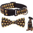 thumbnail image 1 of 1 x Dog Bow Tie, Dog Collar with Detachable Bow Tie, Halloween Pet Accessories, 1 of 5
