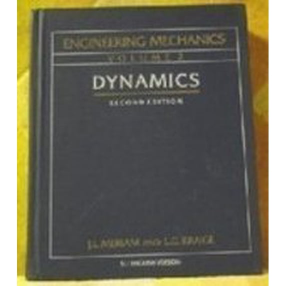 Pre-Owned Engineering Mechanics, 9780471804222, 0471804223, Hardcover, 2nd edition