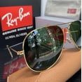 thumbnail image 5 of RB-Hip Hop-sunglasses FREE SHIPPING Aviator RB3025 Green, 5 of 5