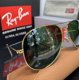 thumbnail image 5 of RB-Hip Hop-sunglasses FREE SHIPPING Aviator RB3025 Green, 5 of 5