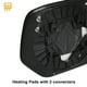 thumbnail image 5 of Reemplazo de vidrio del espejo retrovisor izquierdo y derecho, 1 pieza, vidrio blanco calefaccionado con respaldo, compatible con Honda CR-V 07-11, 5 of 6