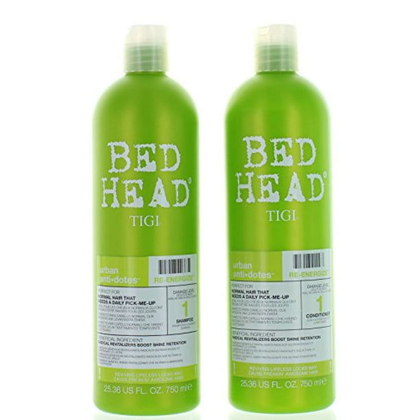 TIGI Bed Head ReEnergize Shampoo and Conditioner Duo, 25.36 oz