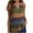 Green, variant on YABCSAZ Tank Tops for Women 2024 Sleeveless V-neck Split Tank Summer Casual Print T-Shirt Tops Plus Size Loose Fit Tank Tops