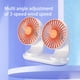 thumbnail image 4 of Ventilador de Succión Magnética Montado para Auto | Carga Rápida Tipo-C, Motor Silencioso Sin Escobillas, Circulación 360°, Inalámbrico Recargable, Blanco, Plástico, 19.5x8.5x15 cm, Bajo Ruido, 4 of 7