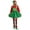 Green, variant on Zaldita 4Pcs Womens Christmas Elf Fancy Dress Up Mrs Santa Festive Outfits for Xmas Party Green S