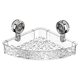thumbnail image 1 of Cesta de ducha de baño con diseño de glaciar carrito de ducha con ventosa para baño y cocina, 1 of 5