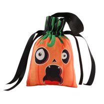 Halloween Decorations Indoor Outdoor - Candy Bag - Pack Halloween Velvet Drawstring Bags Trick Or Candy Goodie Bags For Halloween Party Halloween Bags Sack Bags Fillers For Party Supplies Decoration