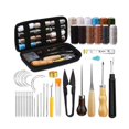 thumbnail image 1 of Leather Sewing Kits Mini Travel Sewing Sets DIY Sewing Needle Thread Supplies for Home Travel Emergency Sewing Repairs, 1 of 4