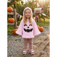 thumbnail image 5 of RUINIXCW Kids Toddler Baby Halloween Pumpkin Costumes Boys Girls Cute Pumpkin Cloak Hooded Cape Poncho Toddler Cosplay Party Clothes, 5 of 9