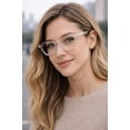 thumbnail image 3 of 2 Pack Blue Light Blocking Glasses Women Men Round Frame Computer Laptop Office Gaming, 3 of 7