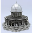 thumbnail image 4 of Modefa Turkish Islamic Home Table Decor Showpiece Gift Sculpture Replica Al Aqsa Mosque Dome of The Rock Jerusalem - Silver, 4 of 5