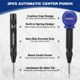 thumbnail image 3 of Automatic Center Punch WORKPRO 2PCS w/ Extra Tip, 3 of 8