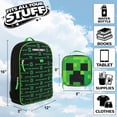 thumbnail image 2 of Kids Minecraft Backpack 4-Piece Combo School Supplies, 2 of 7