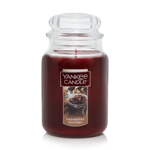 Yankee Candle Cranberry Chutney Original Large Scented Jar Candle, 22 oz