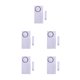 thumbnail image 1 of Injueey Wireless Door Sensor Bedroom Window Alarms Detector Open Hotel System 2 Security Garage Modes Powered Battery Status Office Type1, 1 of 6