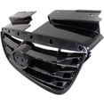 thumbnail image 2 of Grille For 2010 Hyundai Elantra Sedan Black Plastic, 2 of 5