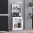 thumbnail image 2 of White 2 Kitchen Pantry - Store Your Accessories Conveniently Maximize Storage And Organization, 2 of 3