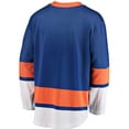 thumbnail image 3 of Men's Fanatics Blue New York Islanders Breakaway Home Jersey, 3 of 7