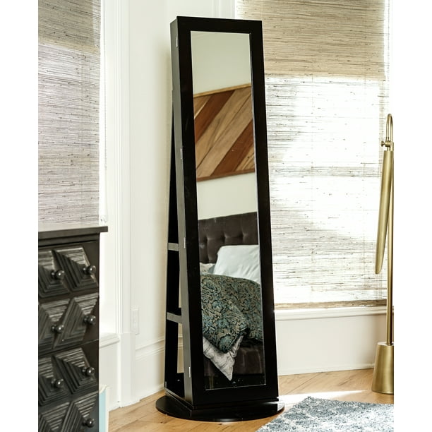 Hives & Honey Lola Walnut Standing Cheval Jewelry Mirror