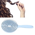 thumbnail image 3 of Cepillo Para Desenredar El Cabello, Función De Masaje Antiestático Acelera El Secado Cepillo Alisador Súper Para Cabello Rizado Para Cabello Liso, 3 of 7