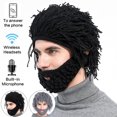 thumbnail image 2 of Bangcool Halloween Music Hat Handmade Creative Tassel Funny Beanie Bearded Knit Hat, 2 of 7