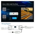 thumbnail image 4 of PIR Motion Sensor Stair Light Controller With Push Dimming SPI Controller Drive White LED Strip DC 5-24V, 4 of 7