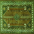 thumbnail image 1 of Ahgly Company Indoor Square Persian Green Traditional Area Rugs, 3' Square, 1 of 1