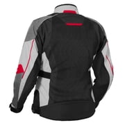 Castle Passion Air Womens Motorcycle Jacket Gray/Red LG
