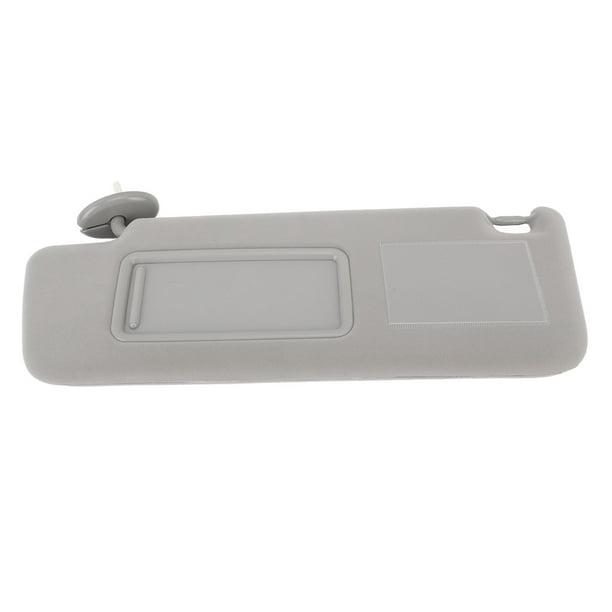 Visera Solar para Automóvil para Land Cruiser Prado 2002 a 2010 Visera Lateral Resistente para Automóvil Multifuncional Gris con Lámpara y Espejo Función de Bloqueo Solar y ANGGREK Otros