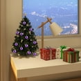 thumbnail image 4 of Christmas Decorations Glossy Christmas Ornament for Diy Crafts 24 Pack 3Cm Assorted Color Hollow Plastic Baubles for Holiday Tree Decorations & Art Projects, 4 of 9