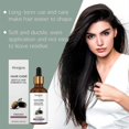 thumbnail image 4 of Rosemary hair oil, containing castor oil, batana oil, peppermint oil, promotes hair growth and prevents hair loss in men and women, 4 of 5