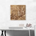 thumbnail image 2 of ARTCANVAS Adoration Of Shepherds Canvas Art Print by Anthony Van Dyck - Size: 18" x 18" (0.75" Deep), 2 of 9