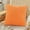 Orange, variant on Taicans Lumbar Cushion Pillow 15.75in - Solid Velvet Sofa Pillow for Living Room,Bed & Car Back Support,Decorative Flocked Cushion (1 Pack)