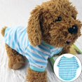 thumbnail image 1 of Dog Striped T Shirt Dog Shirt Pet Apparel For Small To Medium Dogs Puppy, 1 of 9