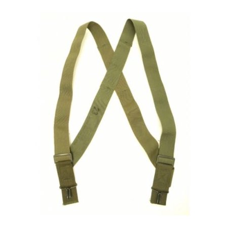 Military Surplus Mens M-1950 G.I. Army O.D. Field Pant Suspenders / Pack of (Best Military Surplus Store)