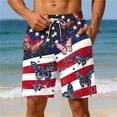 thumbnail image 2 of Afuyipoi ​Men's Quick Dry Swim Trunks with Drawstring, Lightweight Beach Shorts with Pockets, Breathable Summer Board Shorts for Swimming and Casual Wear Coffee Size 2XL, 2 of 7