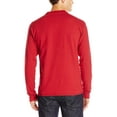 Hanes Men's and Big Men's Beefy Heavyweight Long Sleeve ThreeButton