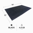 thumbnail image 3 of Diversitech Outdoor Gas Grill BBQ and Patio Fire Pit Mat, 48 x 30 Inches, Black, 3 of 11