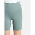 thumbnail image 2 of Athletic Works Women's and Women's Plus High Rise Bike Shorts, Size XS-4X, 2 of 5
