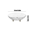thumbnail image 3 of Ohufall 9.05 Inches 23cm Premium Fruit Serving Tray Upscale Snack Platter For Coffee Table Decor, 3 of 6