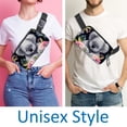 thumbnail image 2 of Koala Lightweight, Adjustable Cross Body Bag with Extension Strap - Unisex Waist Packs Fanny Bag, 2 of 7