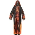 thumbnail image 1 of Underworld Burning Skeleton Child Robe, Medium 6-8, 1 of 2